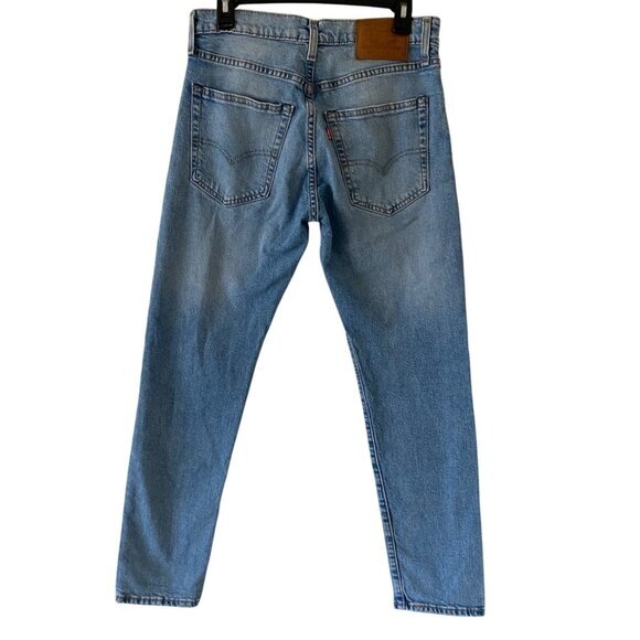 Levis Big E Premium 512 Slim Taper Jeans Light Blue Wash W31 L30 Mens Denim‎ - Picture 1 of 11